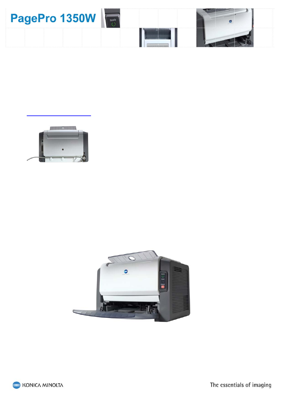 Introduction | Konica Minolta PagePro 1350W User Manual | Page 4 / 18