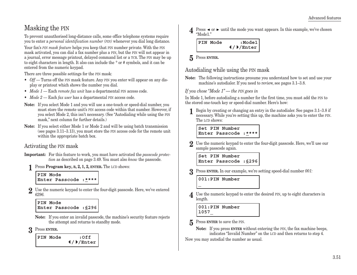 Masking the | Konica Minolta 7013 User Manual | Page 102 / 150