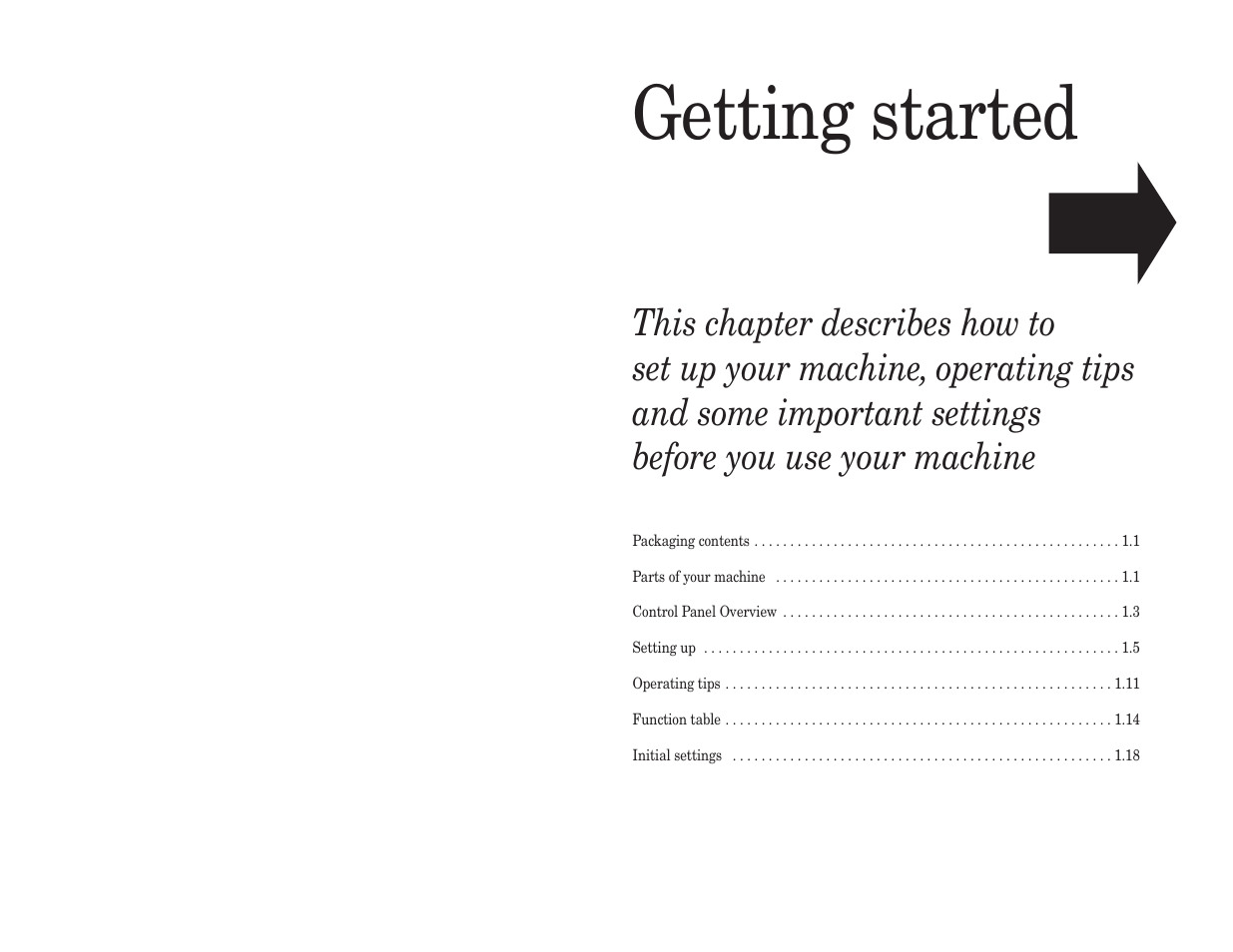 Getting started | Konica Minolta 7013 User Manual | Page 11 / 150