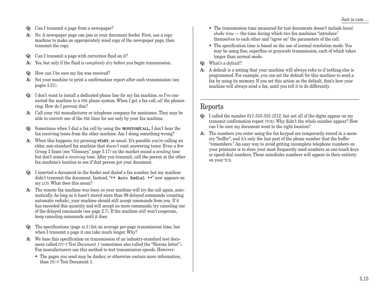 Reports | Konica Minolta 7013 User Manual | Page 136 / 150