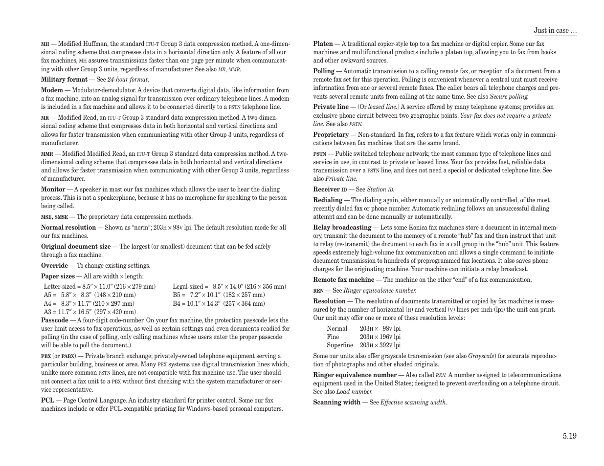 Konica Minolta 7013 User Manual | Page 140 / 150