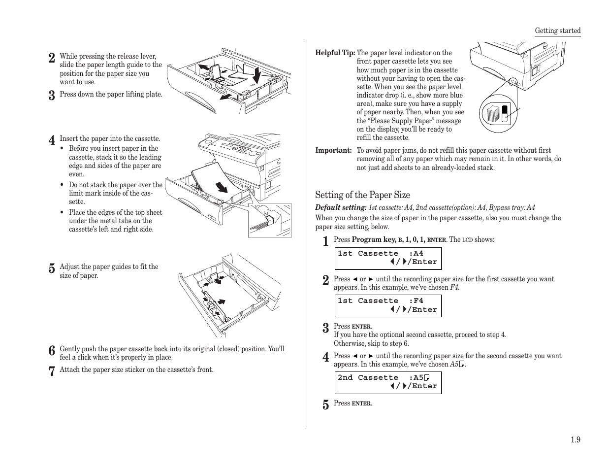 Konica Minolta 7013 User Manual | Page 20 / 150