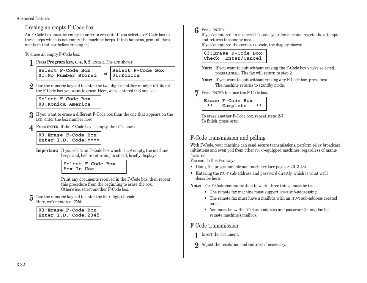 Konica Minolta 7013 User Manual | Page 83 / 150