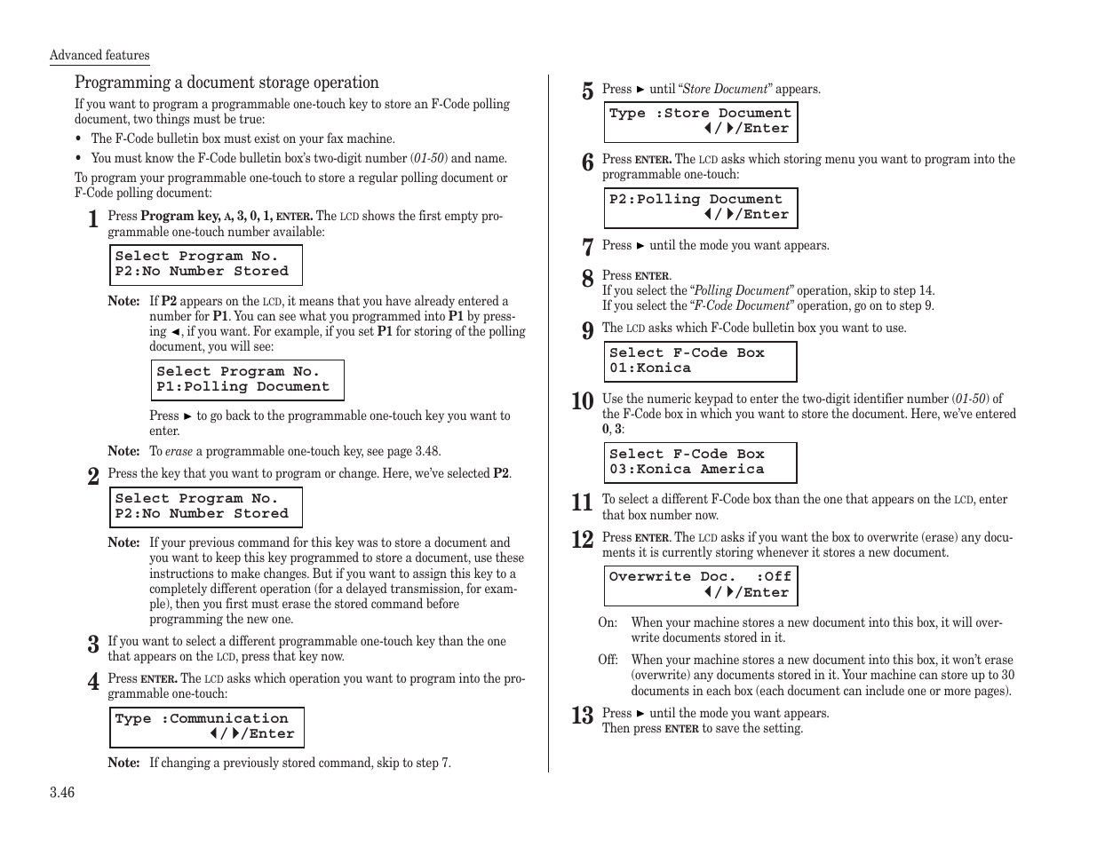 Konica Minolta 7013 User Manual | Page 97 / 150