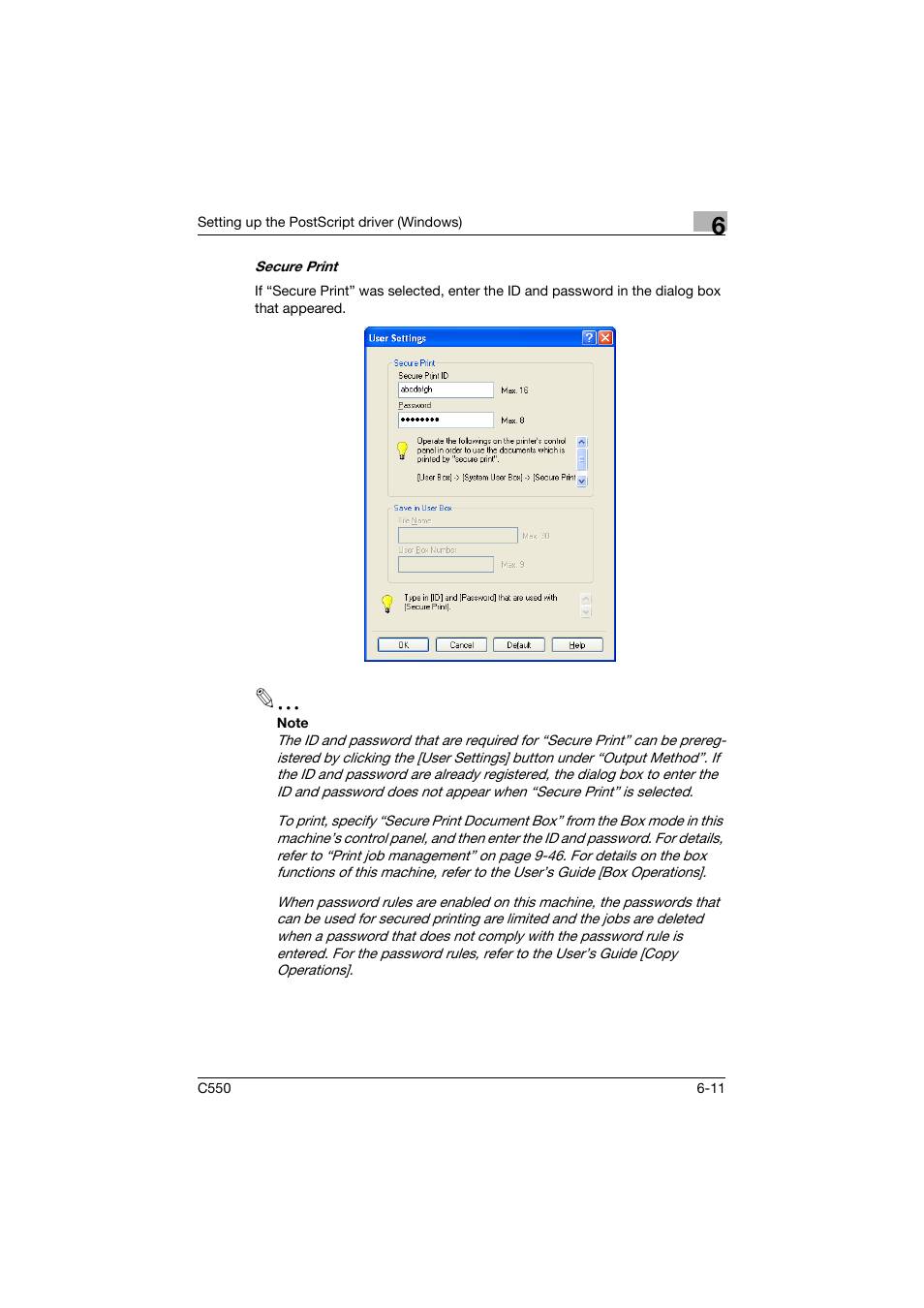 Konica Minolta bizhub C550 User Manual | Page 208 / 400