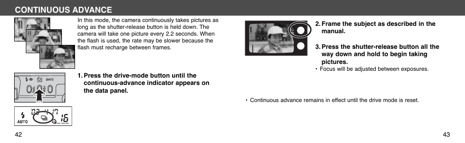 Continuous advance | Konica Minolta I60c User Manual | Page 22 / 33