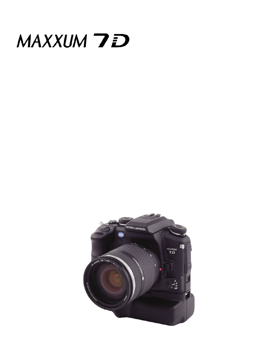 Specifications, Compatible computers | Konica Minolta MAXXUM 7D User Manual | Page 8 / 20