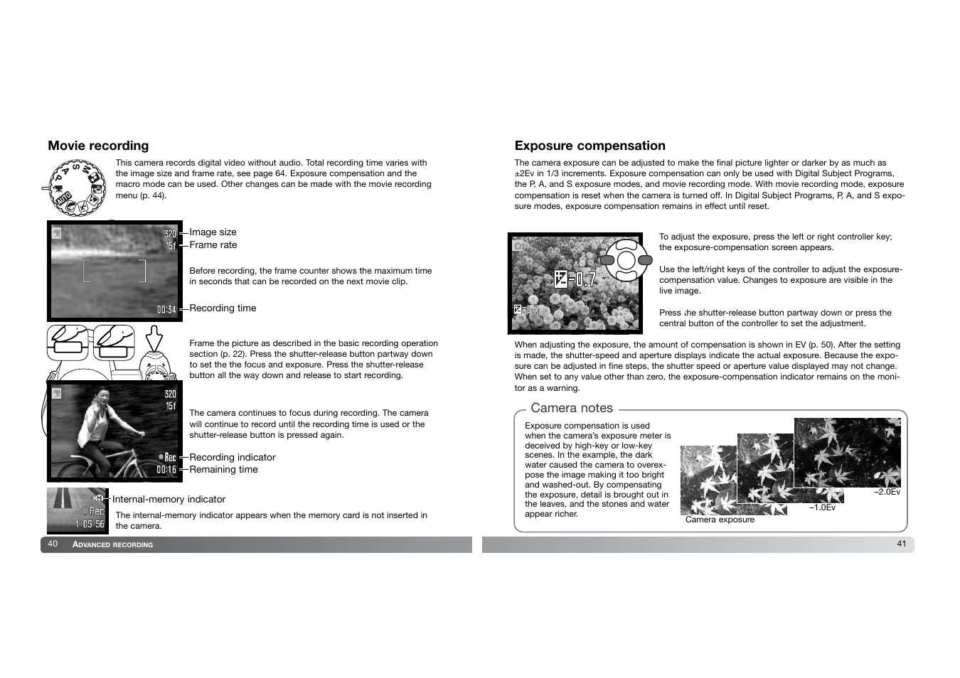 Konica Minolta DIMAGE-Z20 User Manual | Page 21 / 62