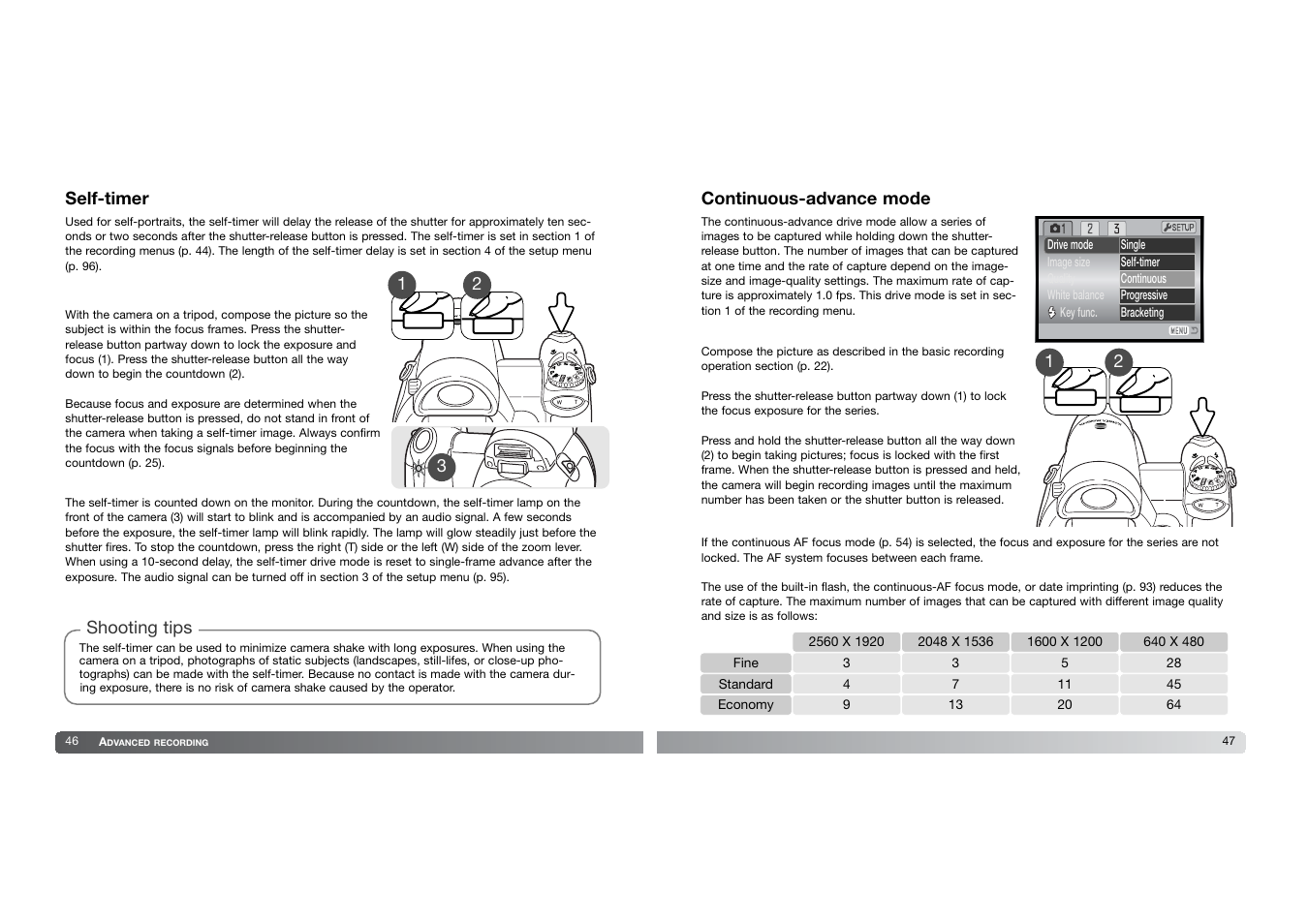 Konica Minolta DIMAGE-Z20 User Manual | Page 24 / 62