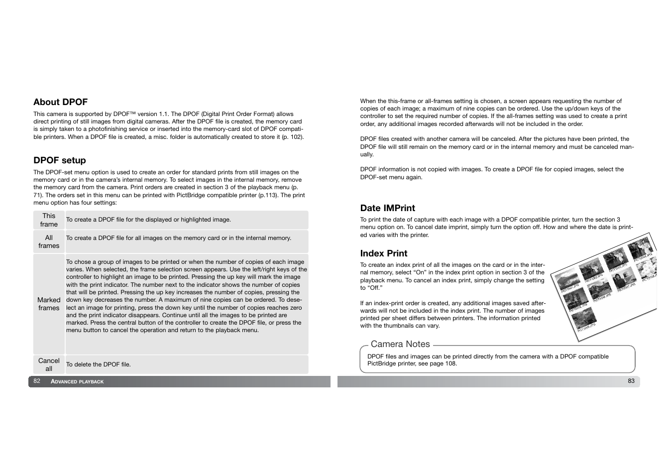 Konica Minolta DIMAGE-Z20 User Manual | Page 42 / 62