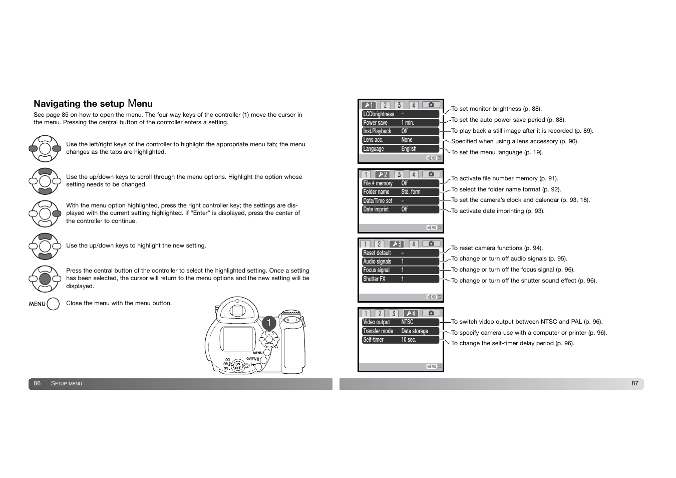 Konica Minolta DIMAGE-Z20 User Manual | Page 44 / 62