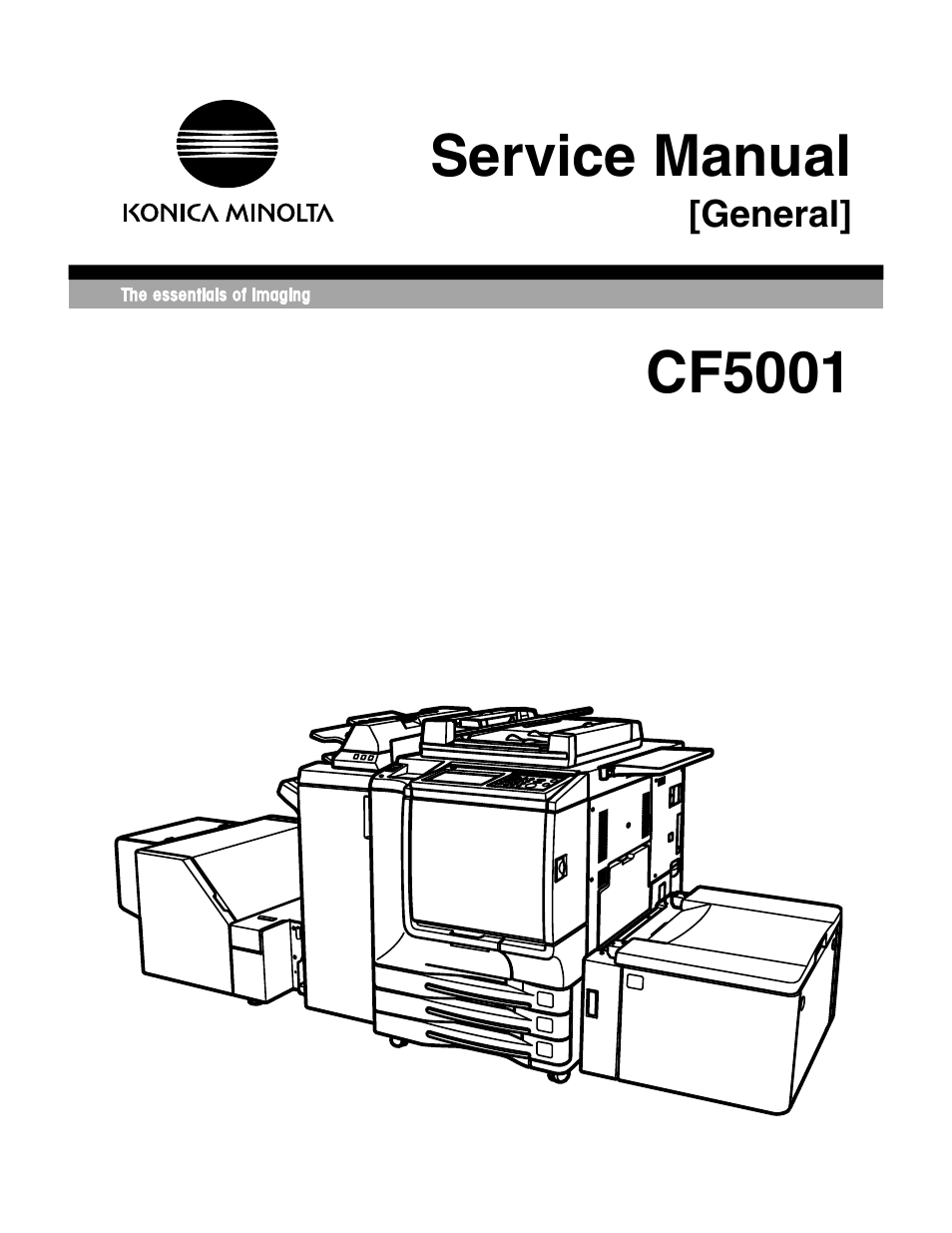 Konica Minolta CF5001 User Manual | 130 pages