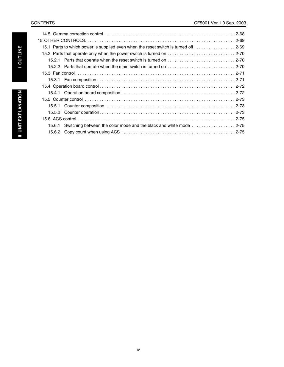 Konica Minolta CF5001 User Manual | Page 5 / 130