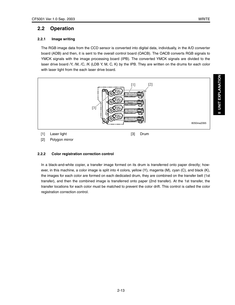 2 operation | Konica Minolta CF5001 User Manual | Page 66 / 130