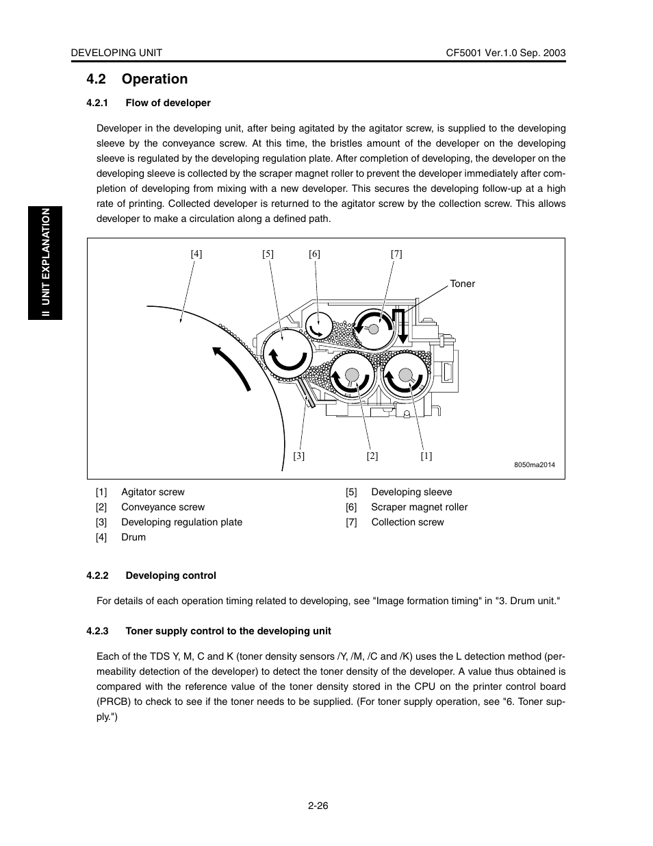 2 operation | Konica Minolta CF5001 User Manual | Page 79 / 130