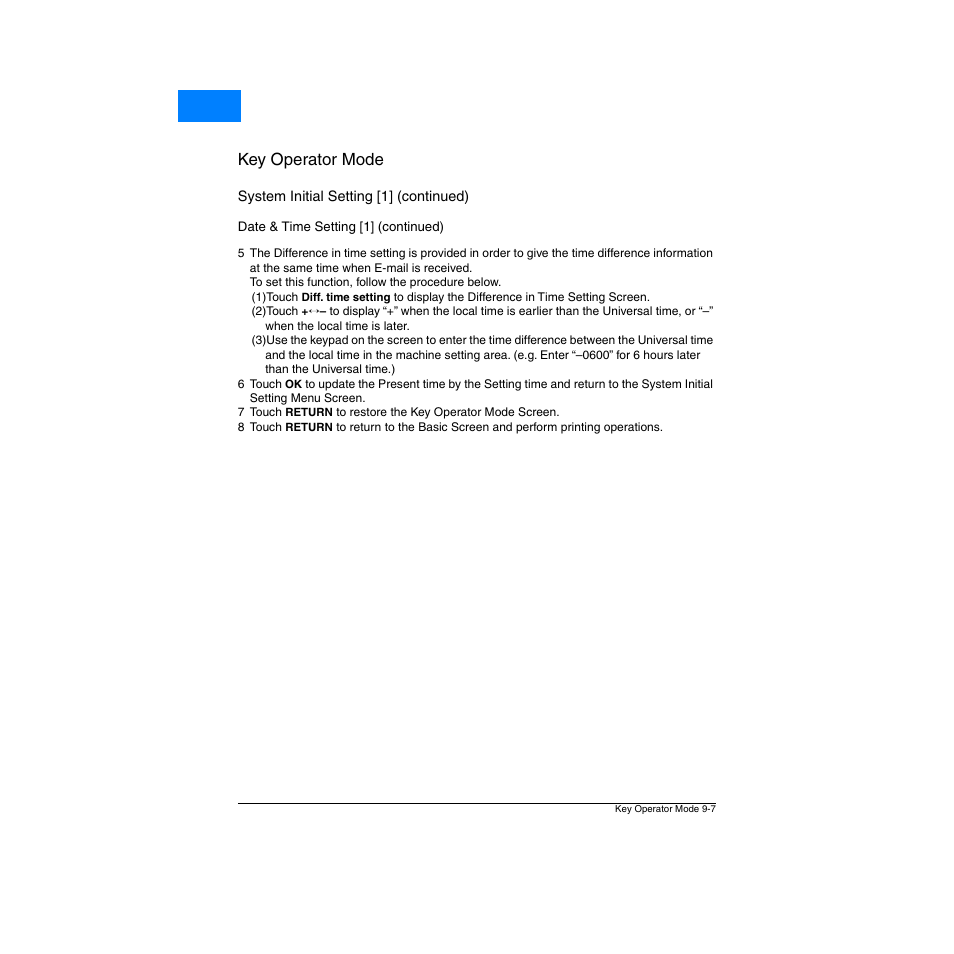 Key operator mode, Home | Konica Minolta Network Printer User Manual | Page 123 / 164