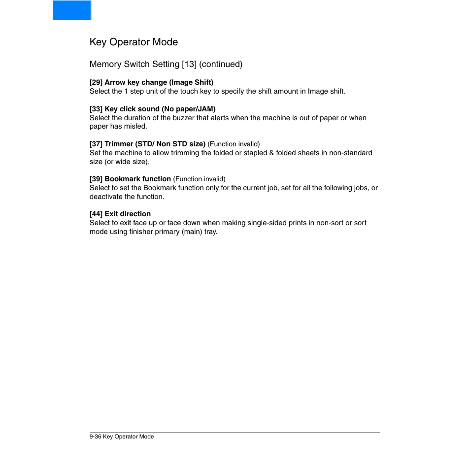 Key operator mode, Home | Konica Minolta Network Printer User Manual | Page 152 / 164