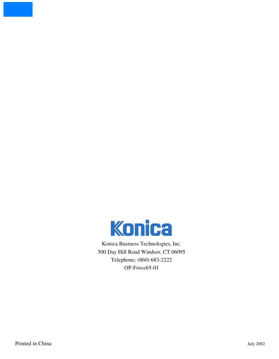 Home | Konica Minolta Network Printer User Manual | Page 164 / 164