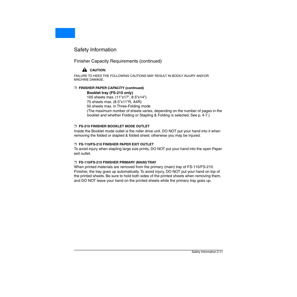 Safety information, Home | Konica Minolta Network Printer User Manual | Page 25 / 164