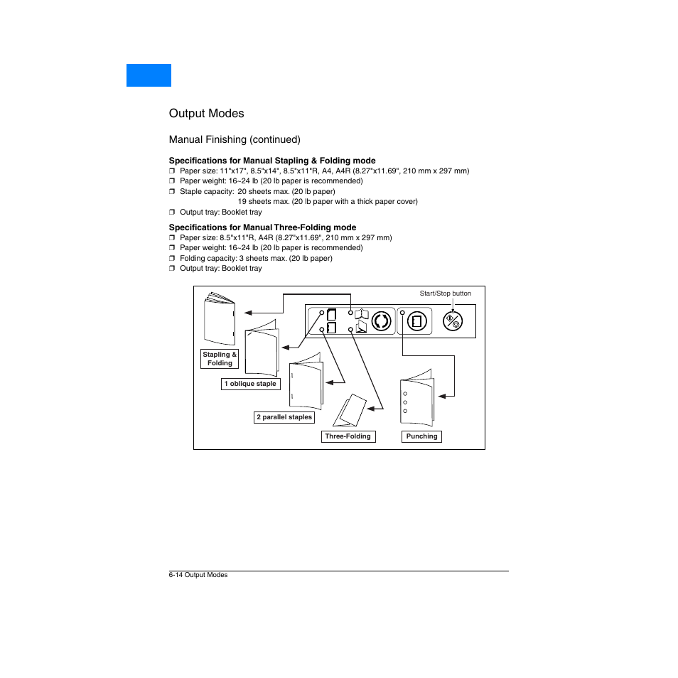 Output modes, Home | Konica Minolta Network Printer User Manual | Page 90 / 164