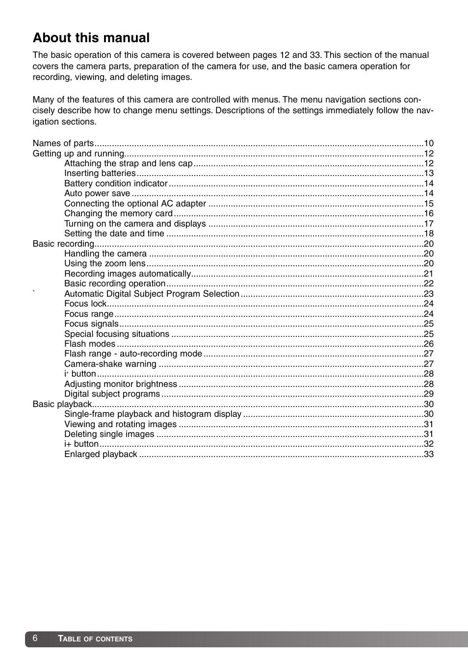 About this manual | Konica Minolta SY-A308 User Manual | Page 6 / 116