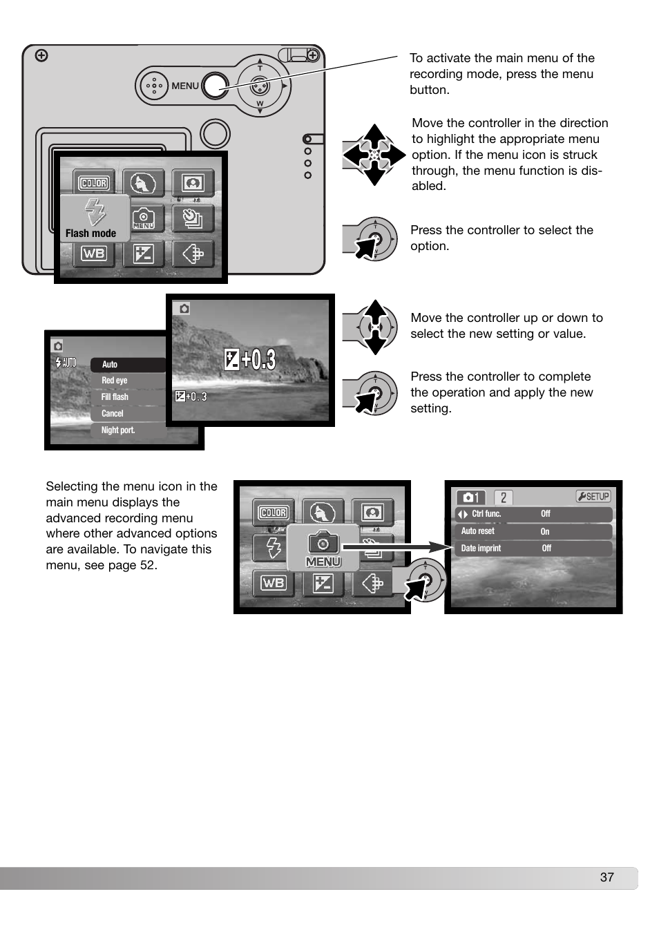 Konica Minolta DiMAGE X31 User Manual | Page 37 / 112