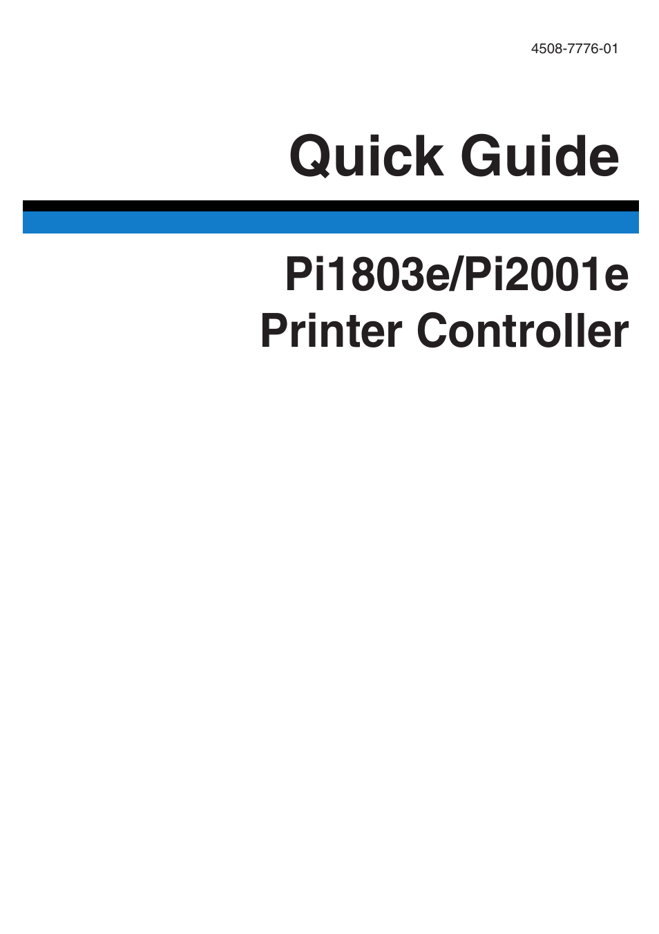 Konica Minolta Pi2001e User Manual | 34 pages