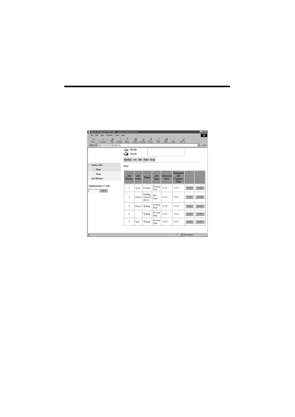 Konica Minolta IP-711 User Manual | Page 161 / 209