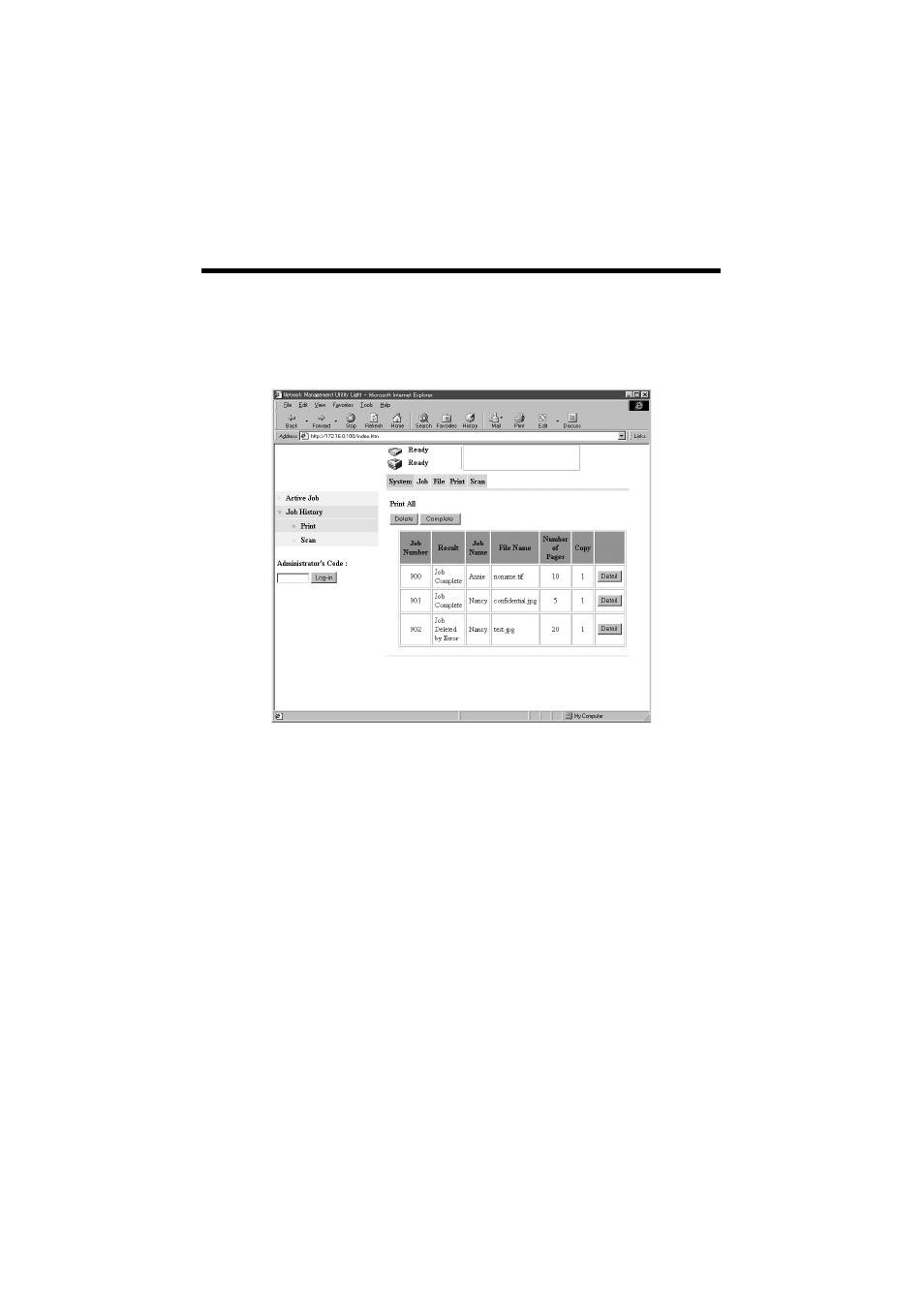 Konica Minolta IP-711 User Manual | Page 164 / 209