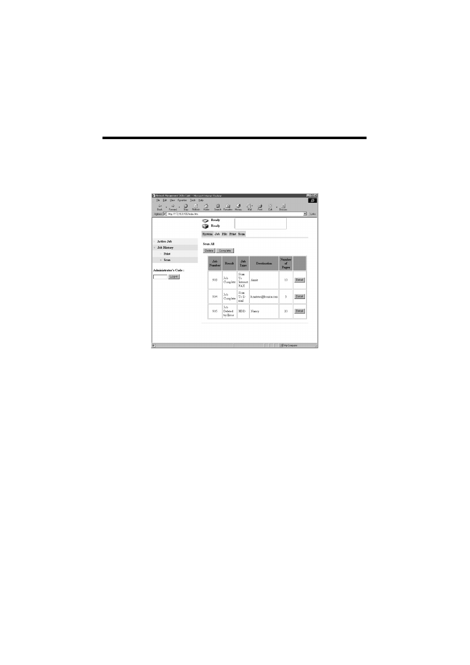 Konica Minolta IP-711 User Manual | Page 166 / 209