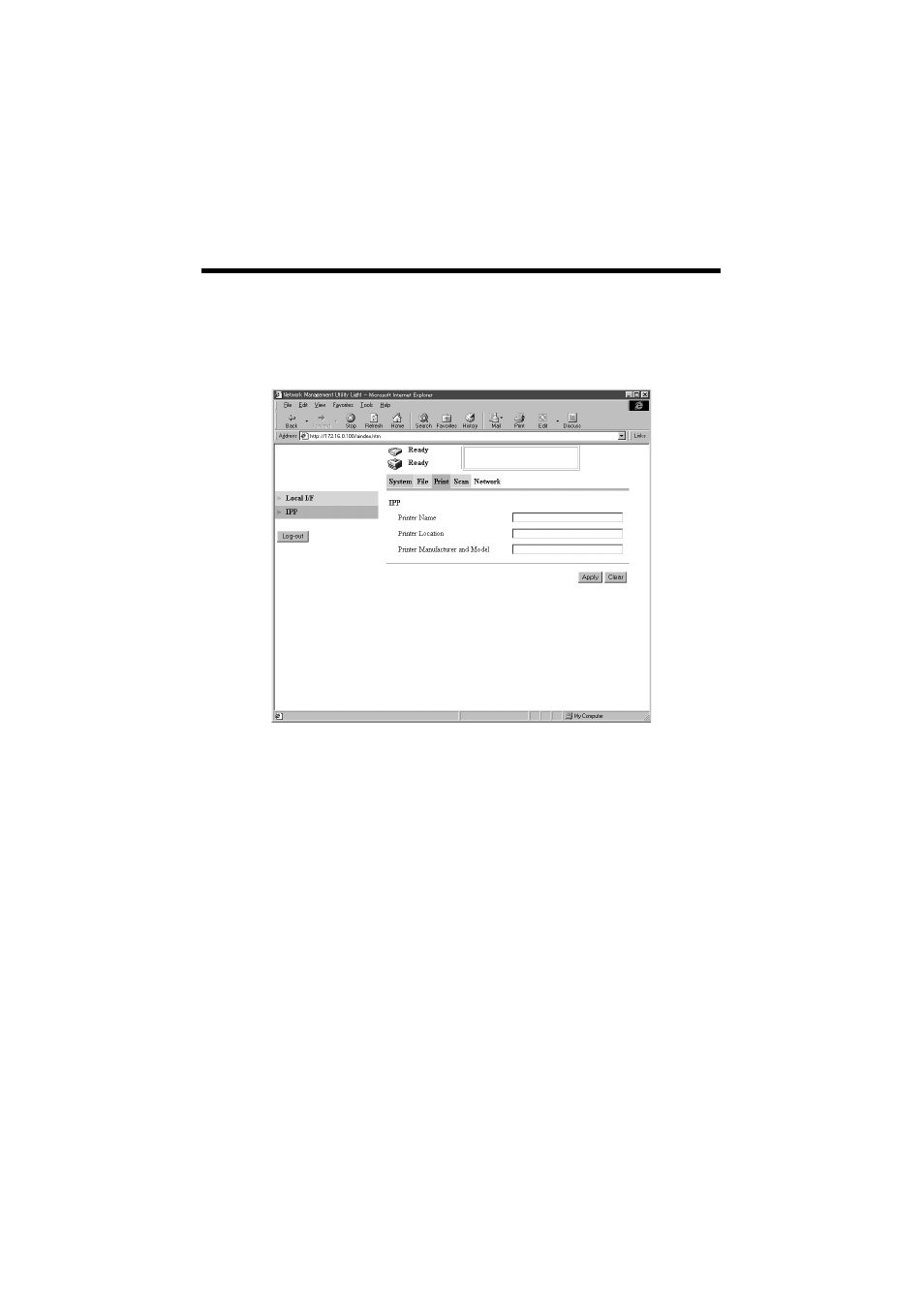 Konica Minolta IP-711 User Manual | Page 186 / 209