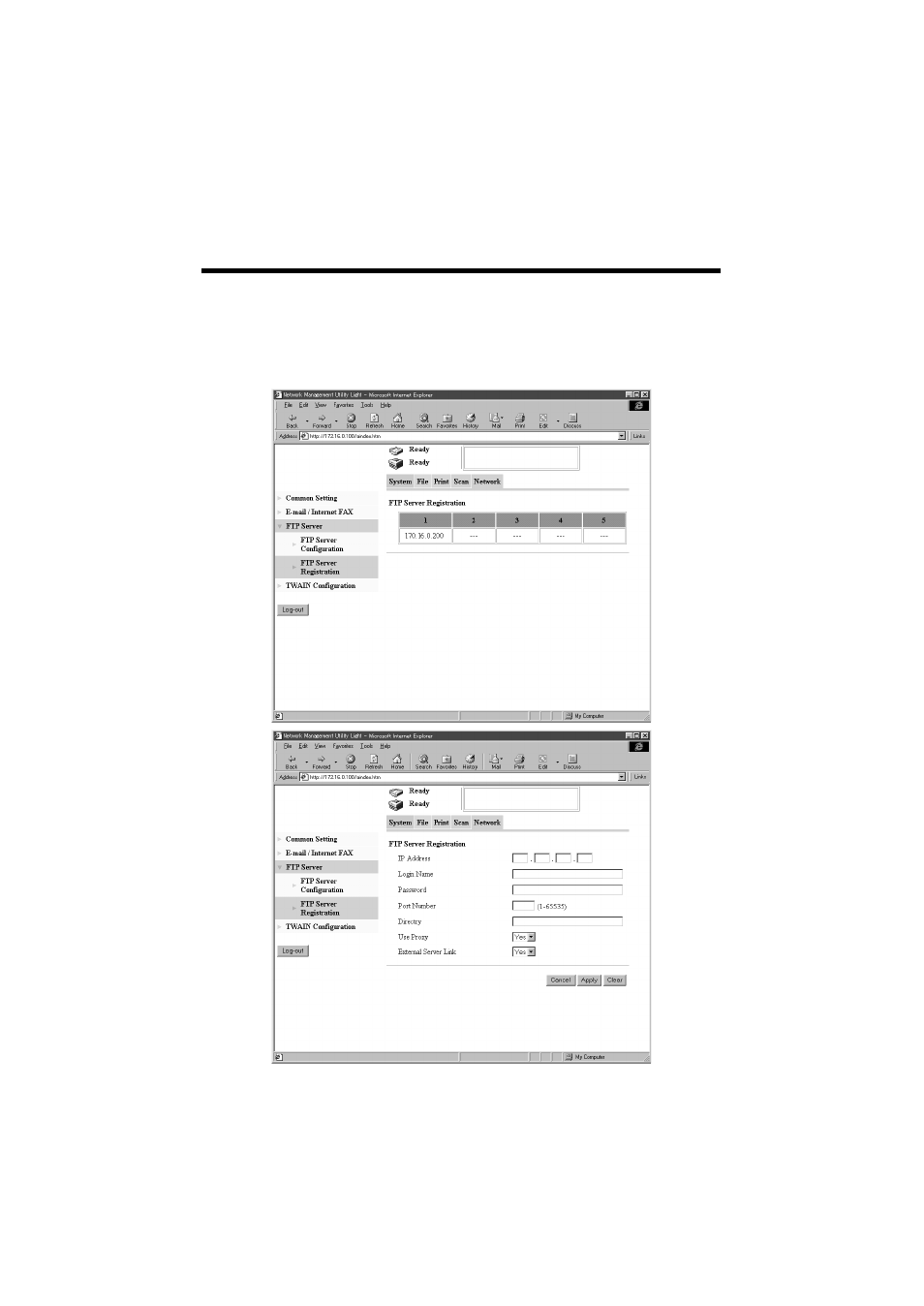 Konica Minolta IP-711 User Manual | Page 200 / 209