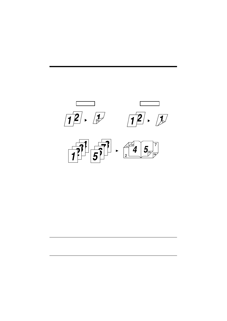 6 effecting duplex/booklet printing, P.54 | Konica Minolta IP-711 User Manual | Page 63 / 209