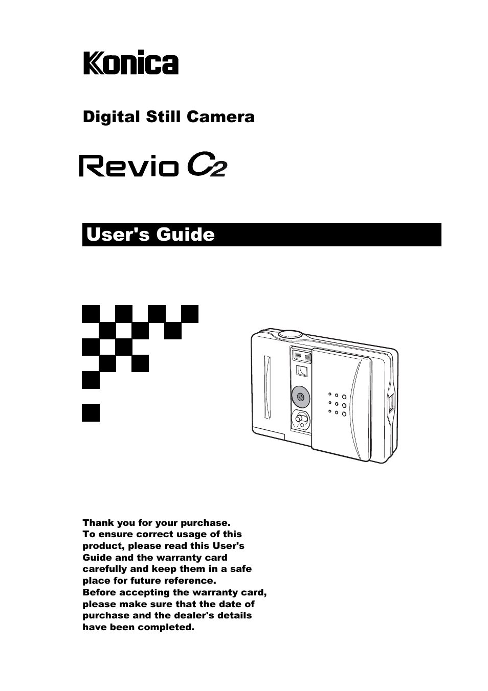 Konica Minolta Konica Revio C2 User Manual | 33 pages