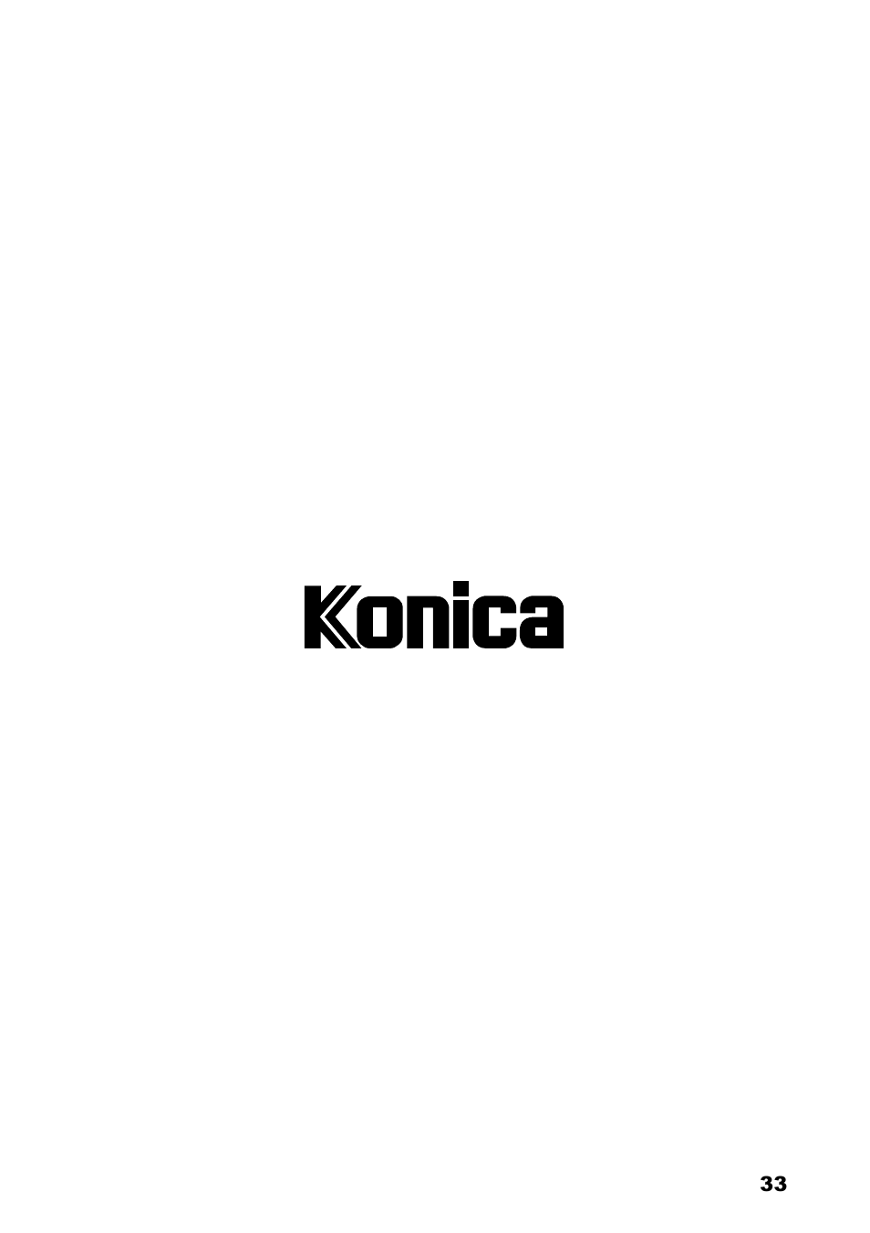 Konica Minolta Konica Revio C2 User Manual | Page 33 / 33