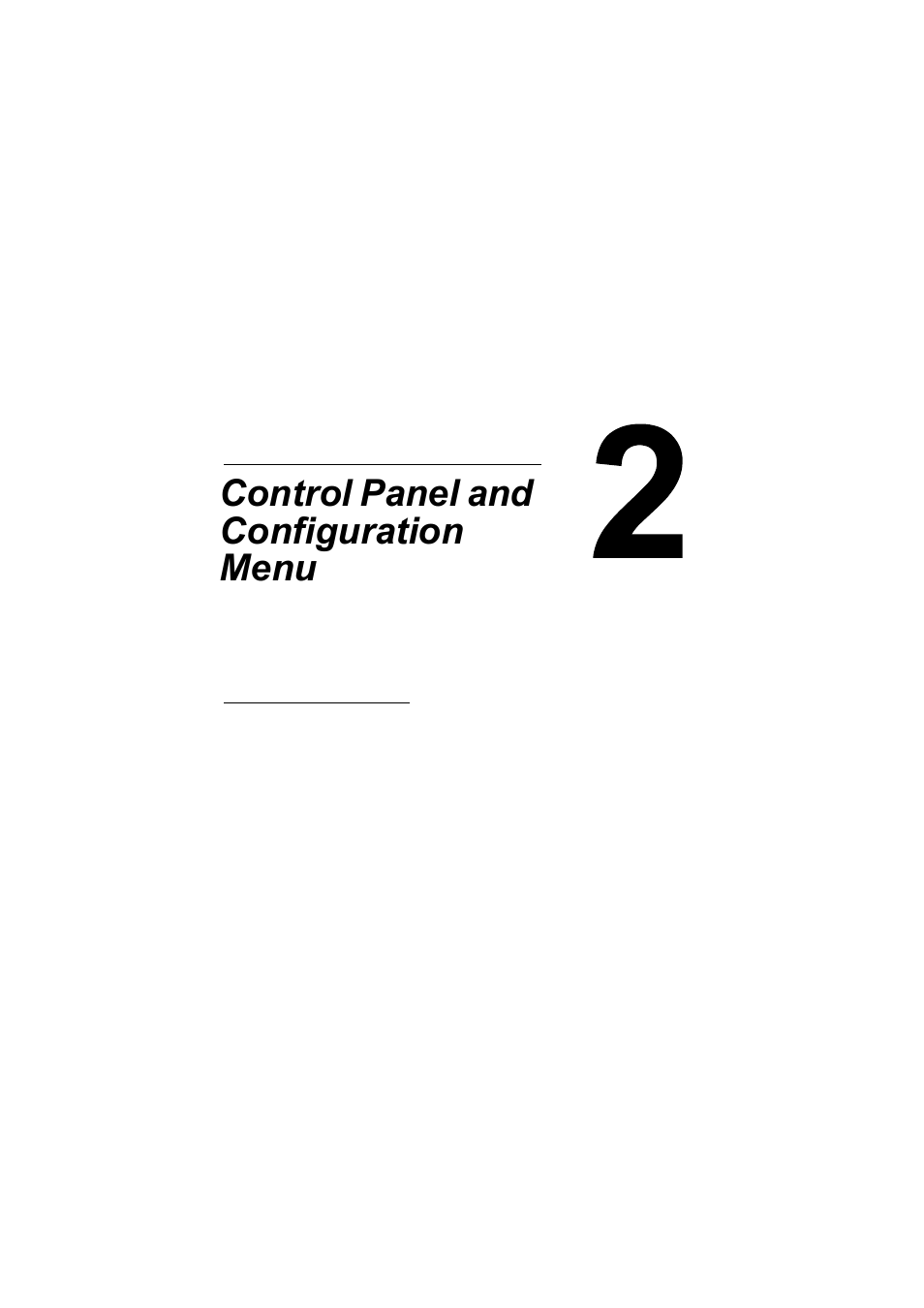 Ch.2 control panel and configuration menu, 2 control panel and configuration menu | Konica Minolta 2490MF User Manual | Page 21 / 226