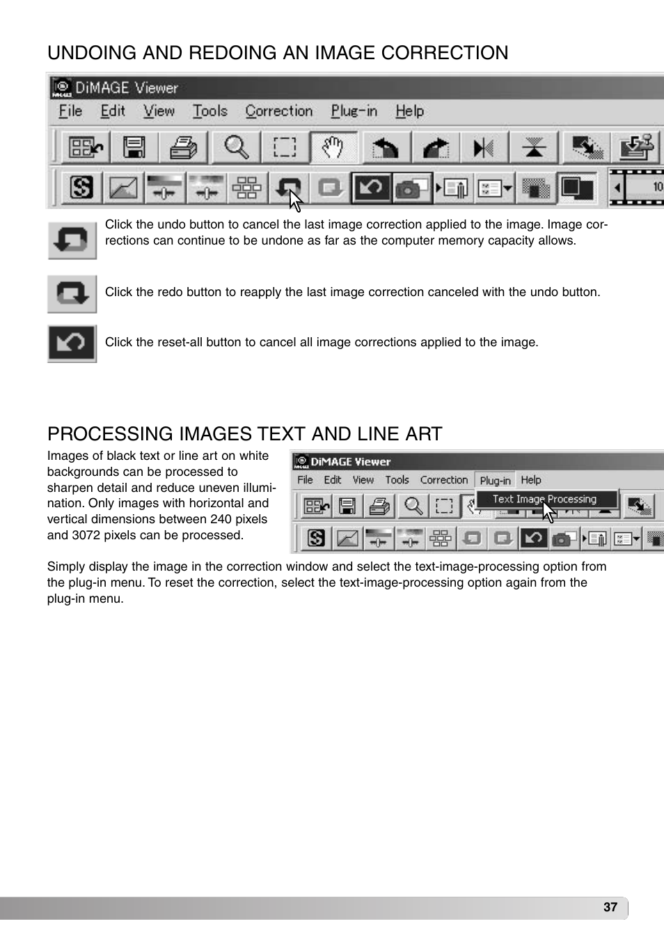 Konica Minolta DiMAGE Viewer User Manual | Page 37 / 92