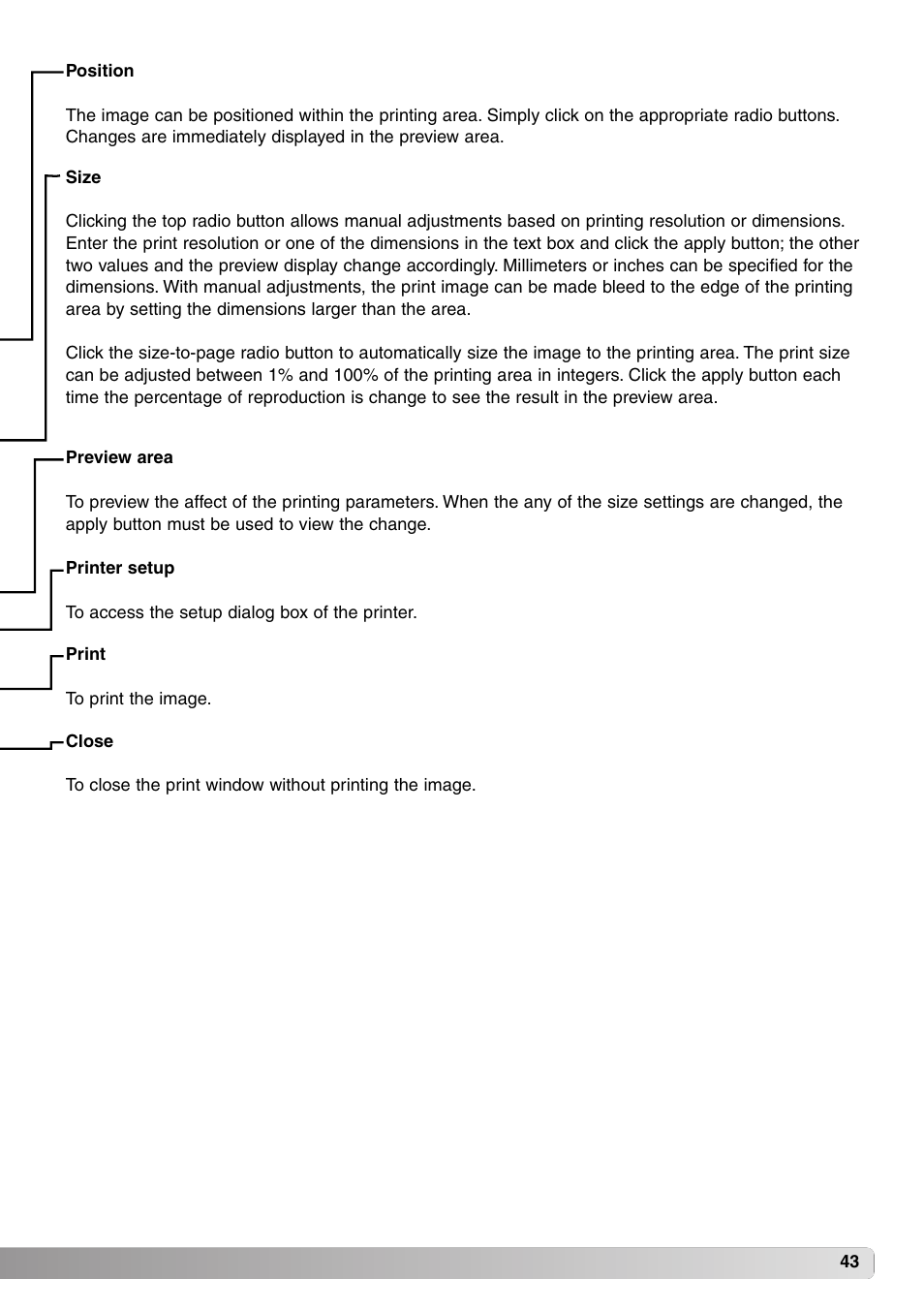 Konica Minolta DiMAGE Viewer User Manual | Page 43 / 92