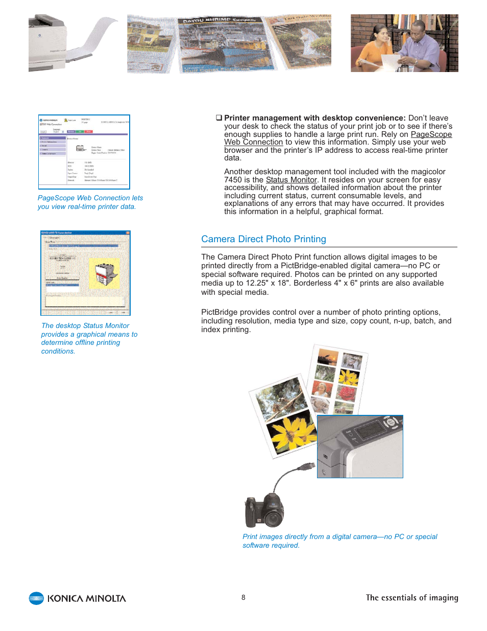 Konica Minolta Magicolor 7450 User Manual | Page 12 / 46