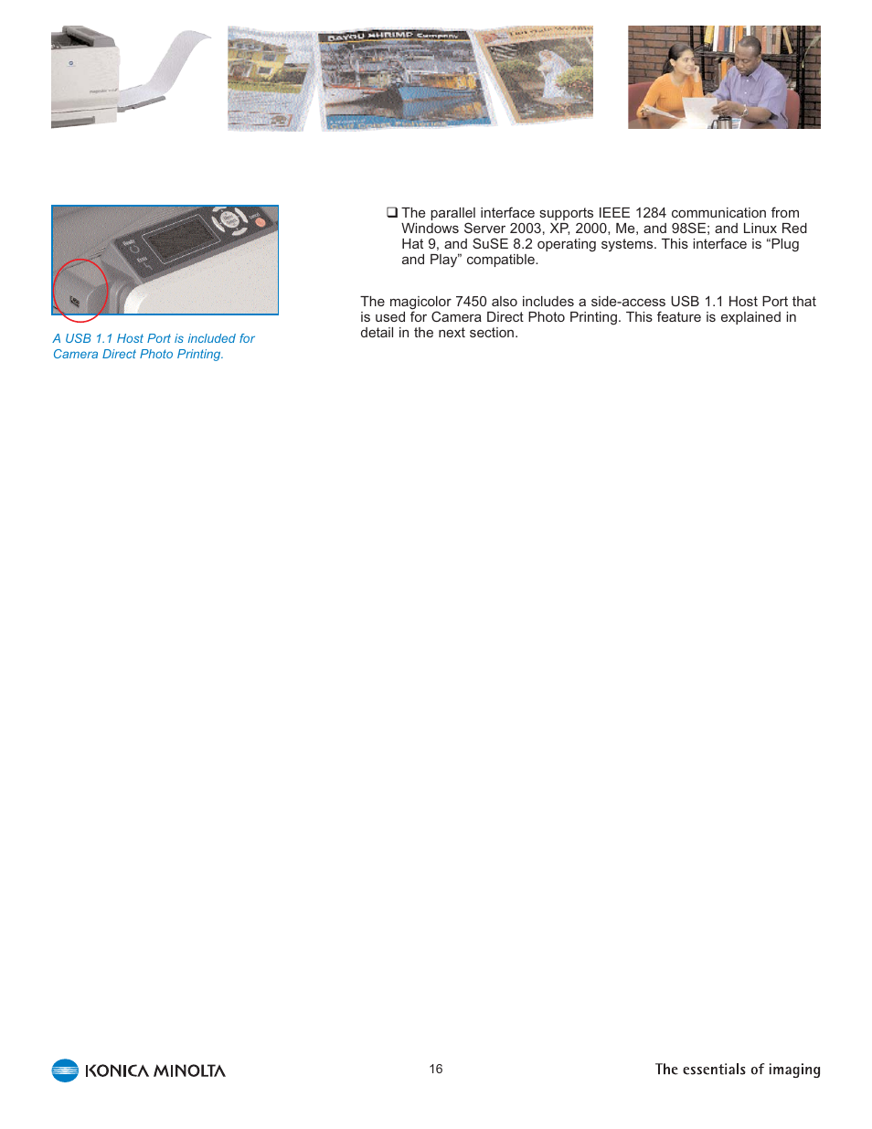 Konica Minolta Magicolor 7450 User Manual | Page 20 / 46