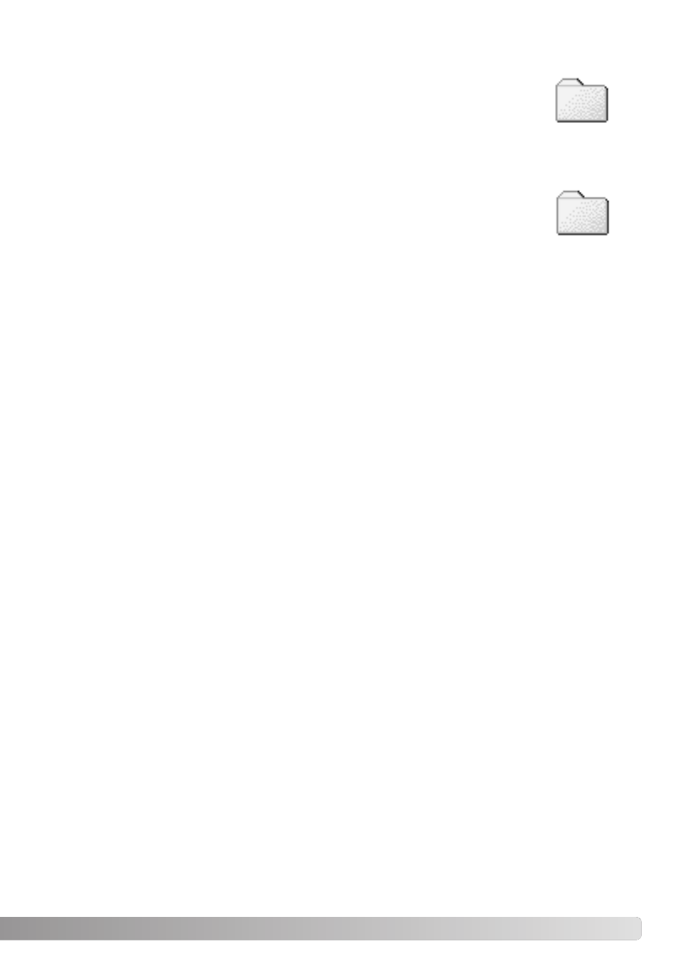 Folder name select folder, Folder name | Konica Minolta Dimage A1 User Manual | Page 137 / 172