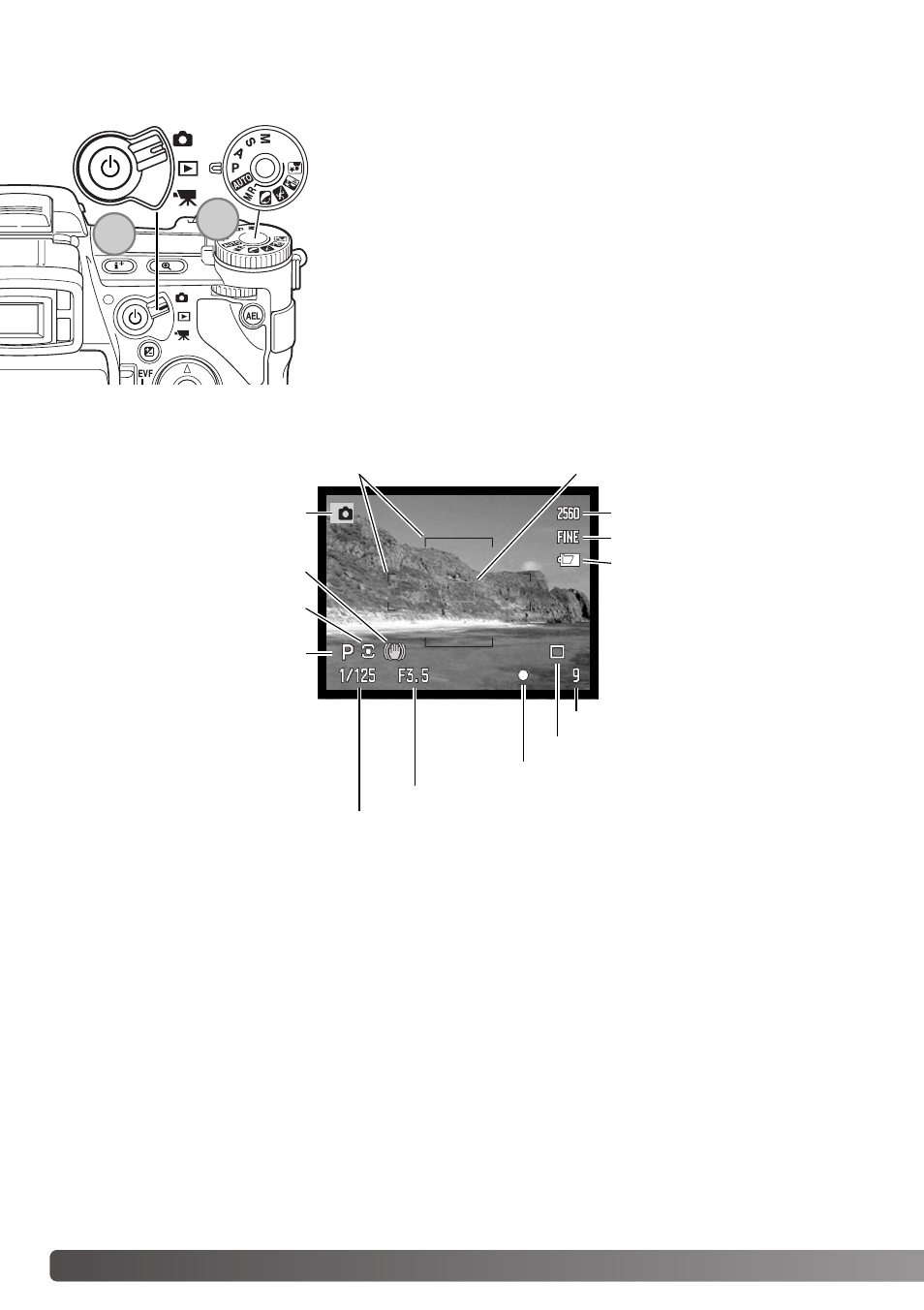 Basic recording | Konica Minolta Dimage A1 User Manual | Page 32 / 172