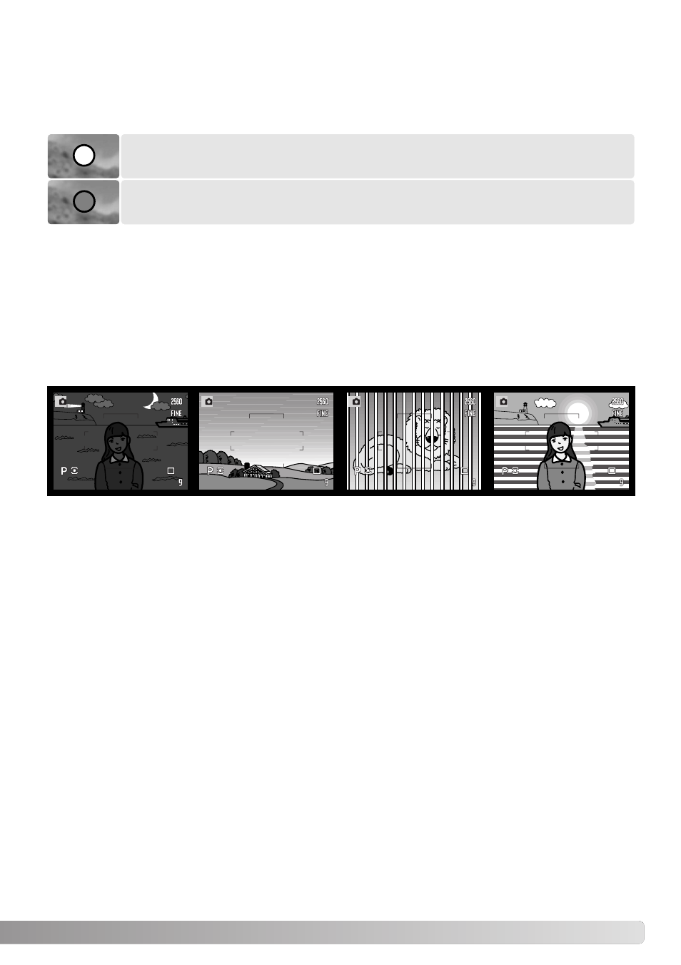 Focus signals special focusing situations | Konica Minolta Dimage A1 User Manual | Page 35 / 172