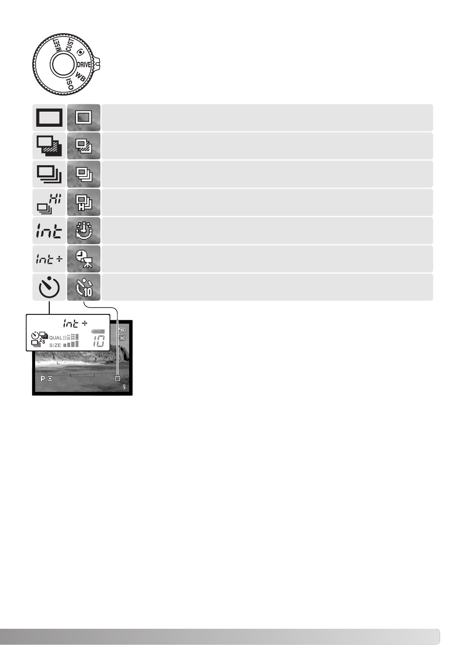 Drive modes | Konica Minolta Dimage A1 User Manual | Page 61 / 172