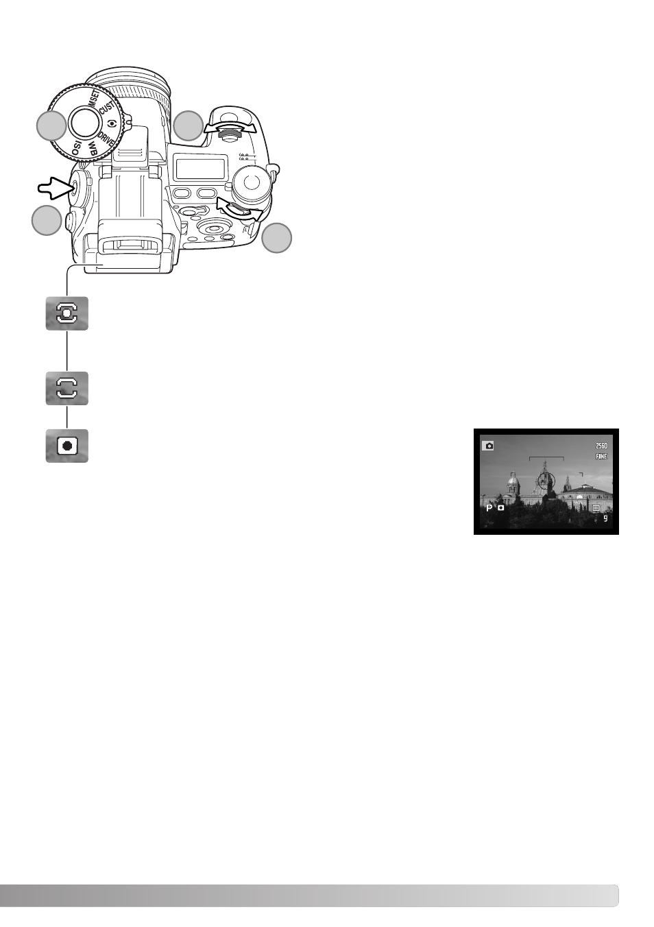 Metering modes | Konica Minolta Dimage A1 User Manual | Page 69 / 172