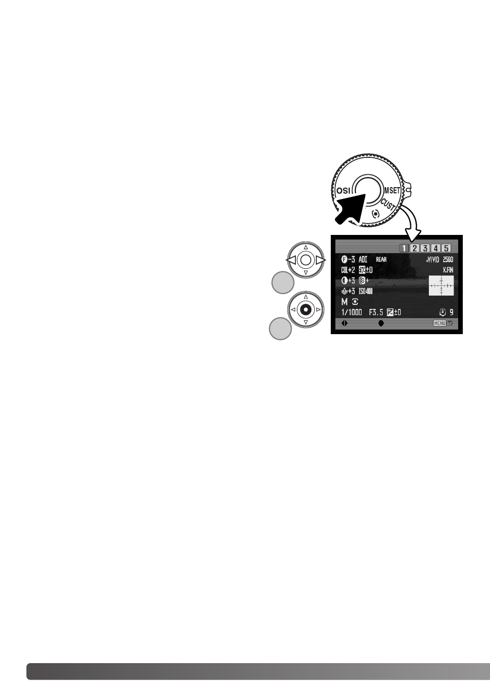 Memory - storing camera settings | Konica Minolta Dimage A1 User Manual | Page 72 / 172