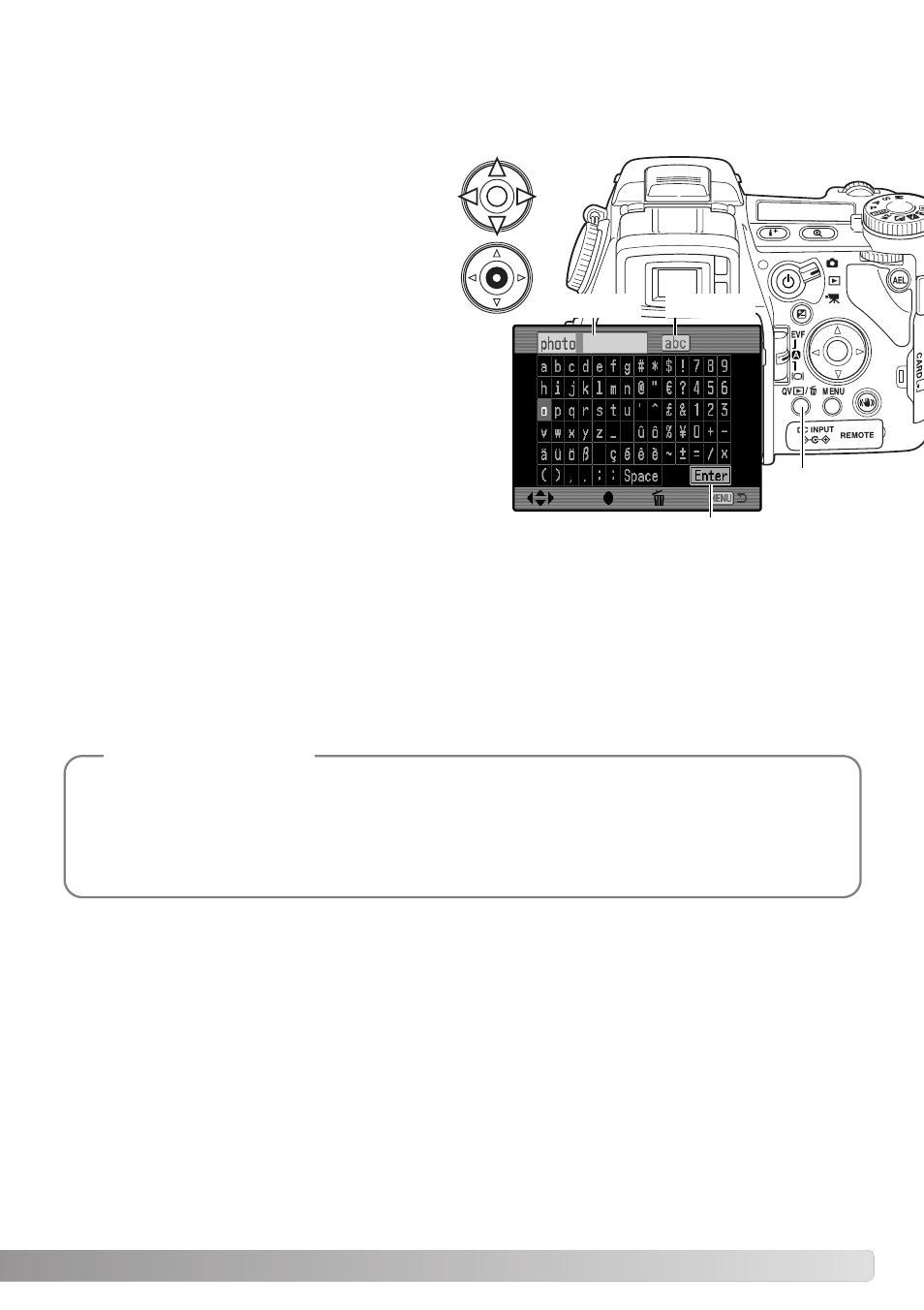 Electronic keyboard | Konica Minolta Dimage A1 User Manual | Page 99 / 172