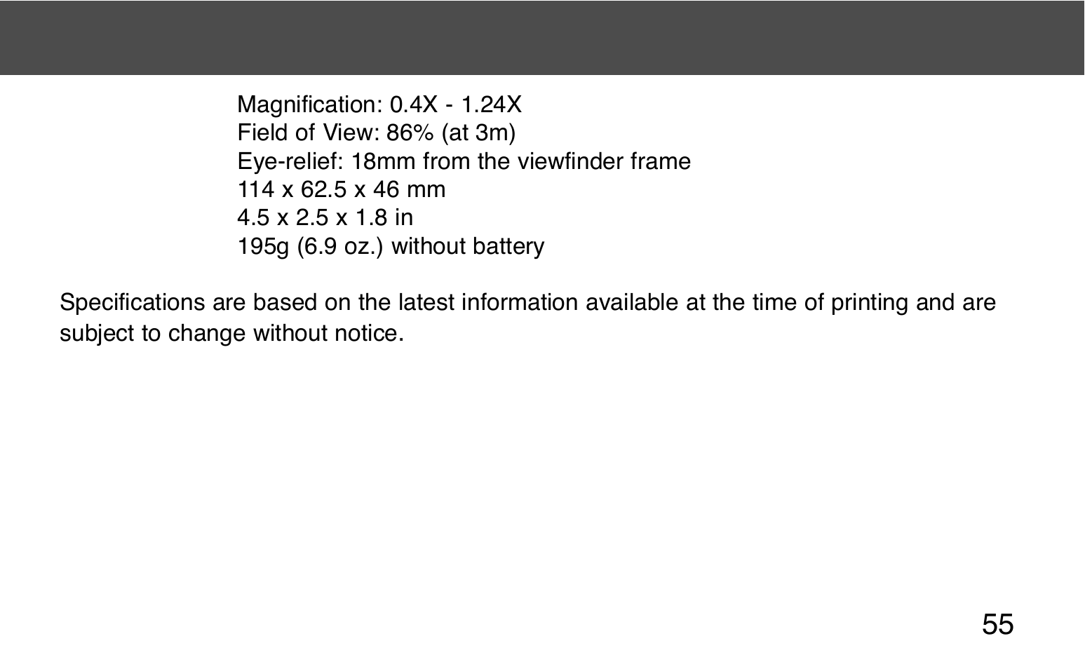 Konica Minolta 130C User Manual | Page 55 / 56