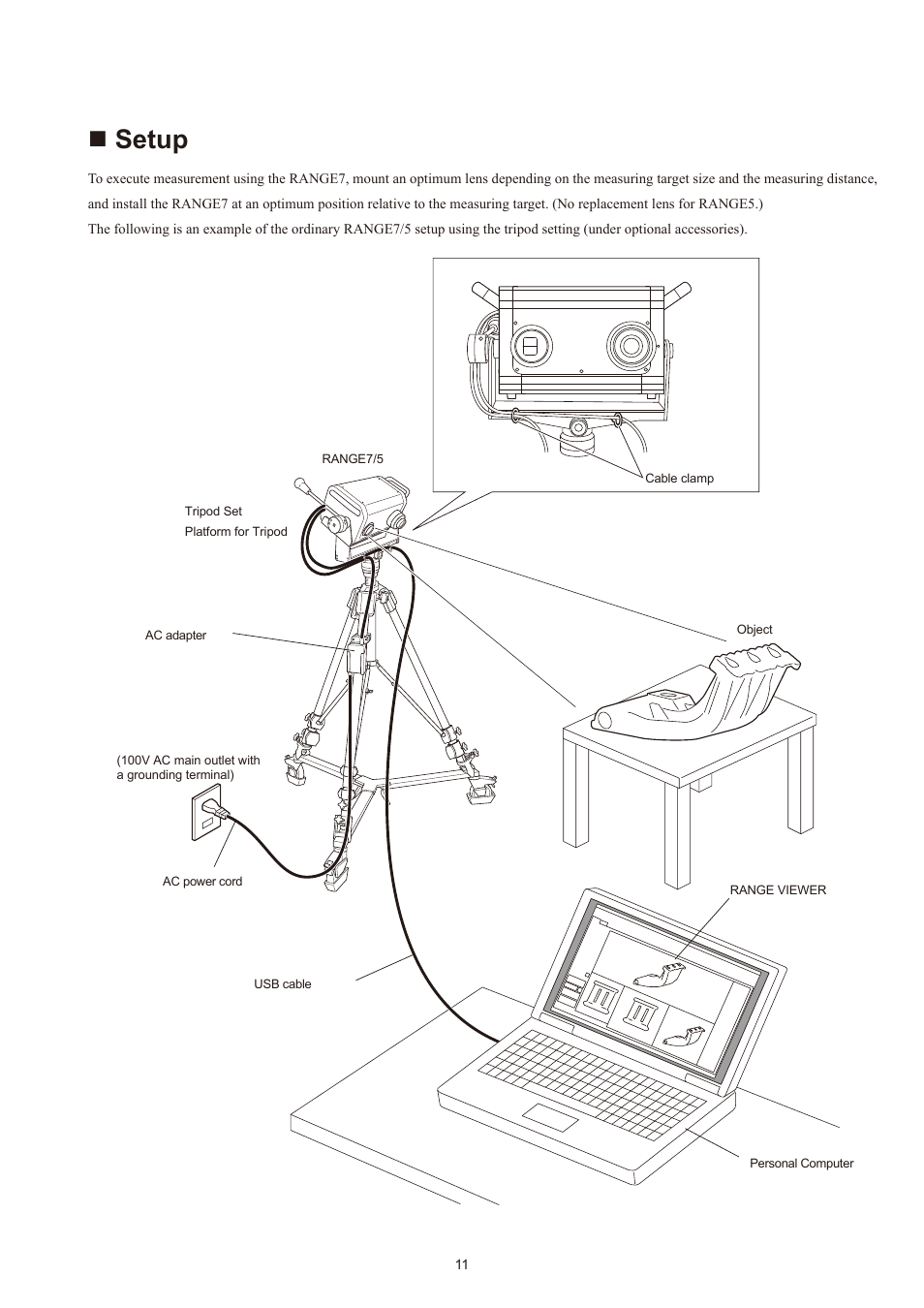 N setup, Nsetup | Konica Minolta Non-Contact 3D Digitizer Range7 User Manual | Page 13 / 26