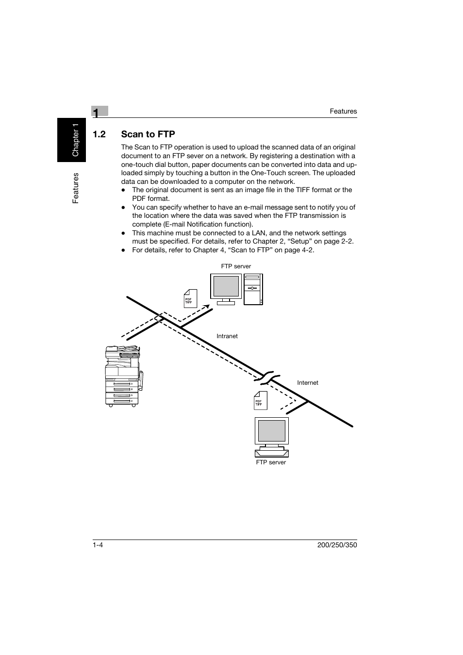 2 scan to ftp, Scan to ftp -4 | Konica Minolta BP-200 User Manual | Page 27 / 468